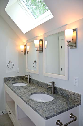Greg Fitzpatrick Inc - Custom Home Builder - Skylit Bath